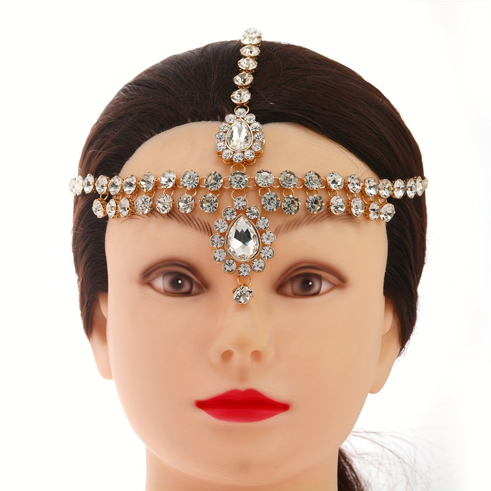 Ava - Strahlendes Diadem mit Edelsteinbesatz