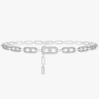 Diamant Fusion | Multi-Diamant Ring Choker Halskette