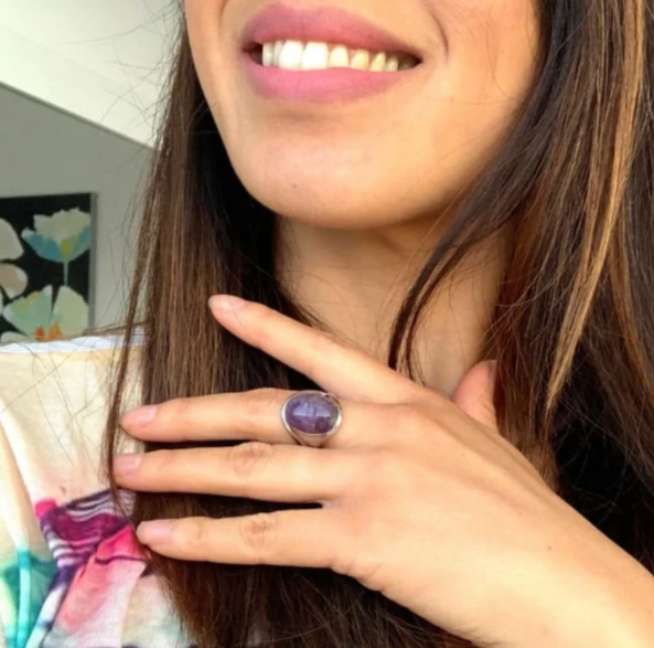 Amethyst spiritueller Ring