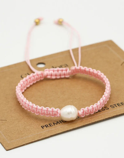 ROSA PANIERTE PERLENARMBAND