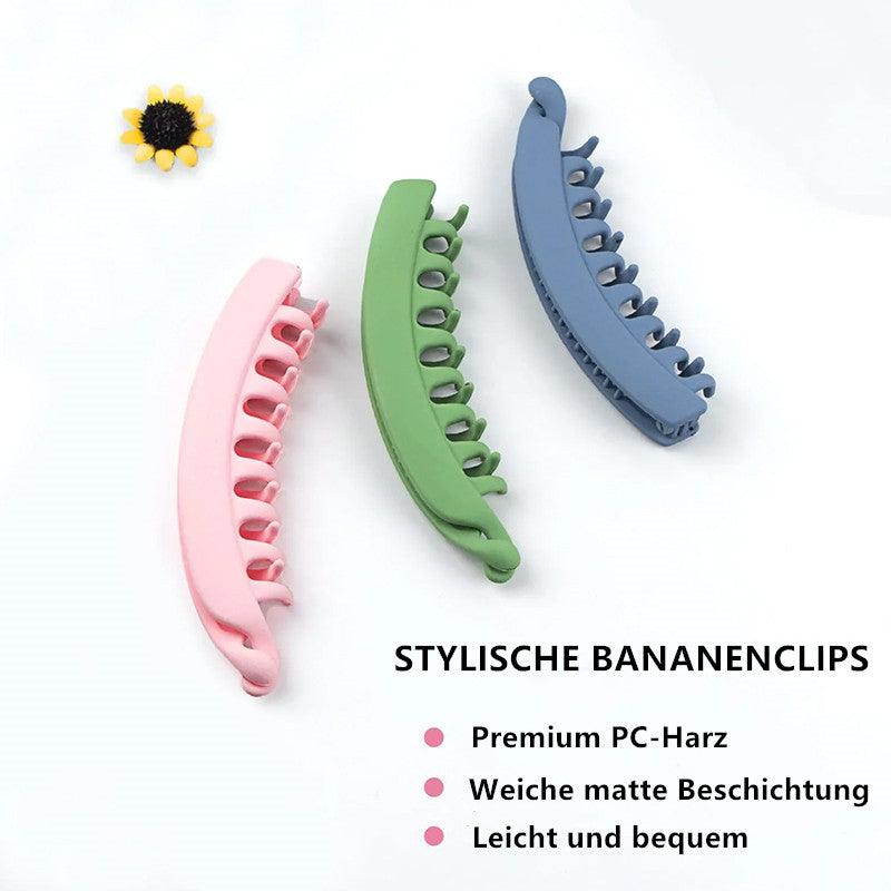 Große Bananen Haarspangen （10 Stück）