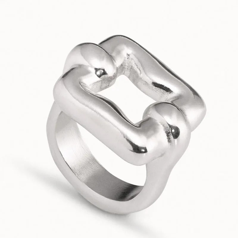 Diona -Trendy Silber plattiert Ring