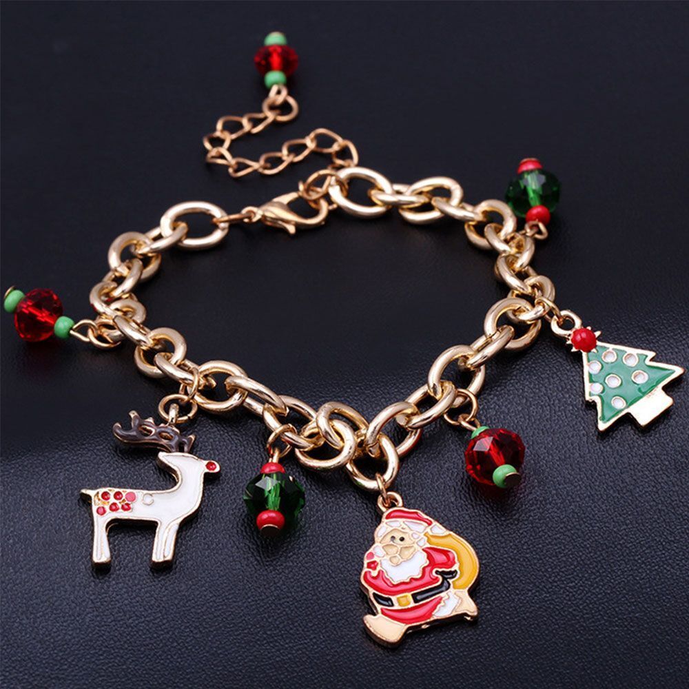 Weihnachtsschmuck-Charme-Armband